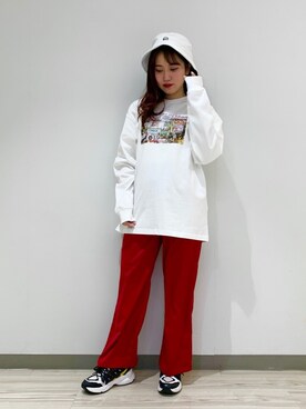 Rihoさん(レディース・156cm)の冬コーディネート