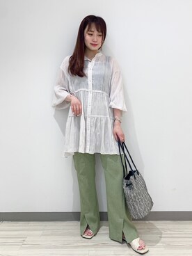 Rihoさん(レディース・156cm)の春コーディネート