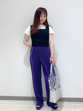 Rihoさん（レディース・156cm）の春コーディネート