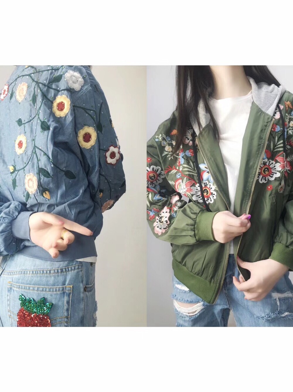 「シンプルコーデ、カジュアルコーデ、オトナカジュアル、ootd」｜「Yinianのアイテム（ライダースジャケット、グリーン系）」を使った、子诣君さん（レディース・165cm）の冬コーディネートの1枚目の写真