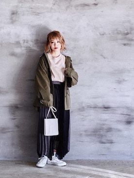 okuyuさん（レディース・154cm）の春コーディネート