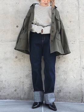 okuyuさん（レディース・154cm）の春コーディネート