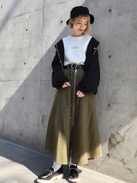 okuyuさん（レディース・154cm）の春コーディネート