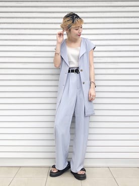 okuyuさん（レディース・154cm）の春コーディネート