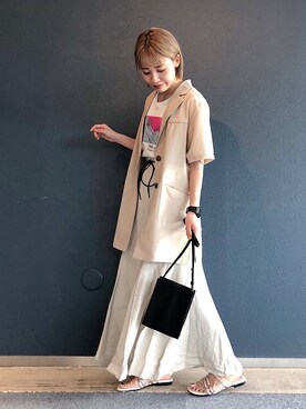 okuyuさん（レディース・154cm）の夏コーディネート