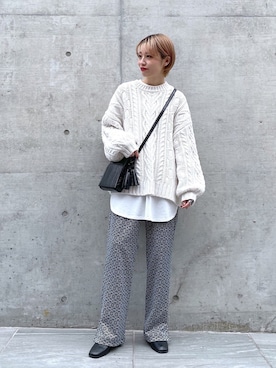 okuyuさん（レディース・154cm）の冬コーディネート