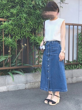 「アイテム（ピアス（両耳用））」を使った、SAKIさん（レディース・154cm・20代）の夏コーディネート