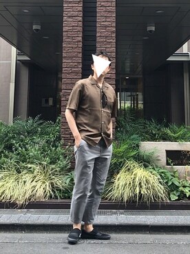 「Jujubee（ジュジュビー）のアイテム」を使った、おくだいさん（メンズ・172cm）の夏コーディネート