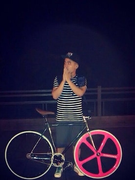 「SSUR（サー）のアイテム（帽子）」を使った、shutao391さん（メンズ・172cm）の冬コーディネート