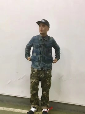 「MADNESSのアイテム（ジャケット/アウター）」を使った、shutao391さん（メンズ・172cm）の秋コーディネート