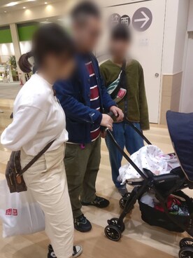 「MANASTASH（マナスタッシュ）のアイテム（カーゴパンツ）」を使った、ウェザーさん（メンズ・166cm）の秋コーディネート