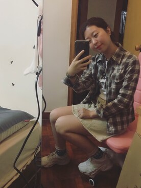 「kiks」｜MINIABさん（レディース・159cm）の秋コーディネート