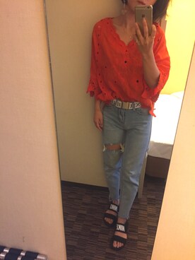 M.Yさん（レディース・156cm）の夏コーディネート