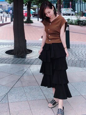 M.Yさん（レディース・156cm）の夏コーディネート