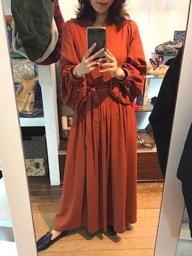 M.Yさん（レディース・156cm）の秋コーディネート