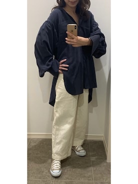 「Chaos」｜「アイテム（スニーカー）」を使った、M.Yさん（レディース・156cm）の春コーディネート