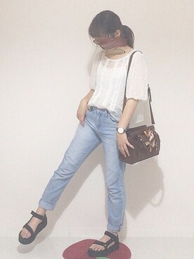 tsugu*さん（レディース・157cm）の夏コーディネート