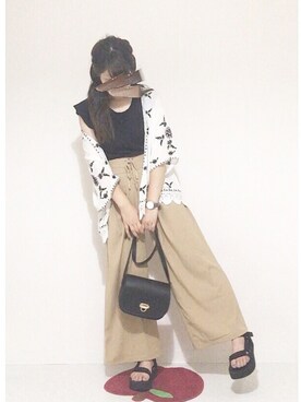 tsugu*さん（レディース・157cm）の夏コーディネート