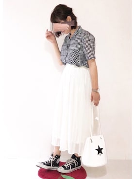 tsugu*さん（レディース・157cm）の夏コーディネート