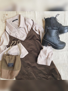 ᴹᴼᴹᴼᶜᴴᴵ ¨̮ ᴺᴱᴺさん（レディース・158cm）の秋コーディネート