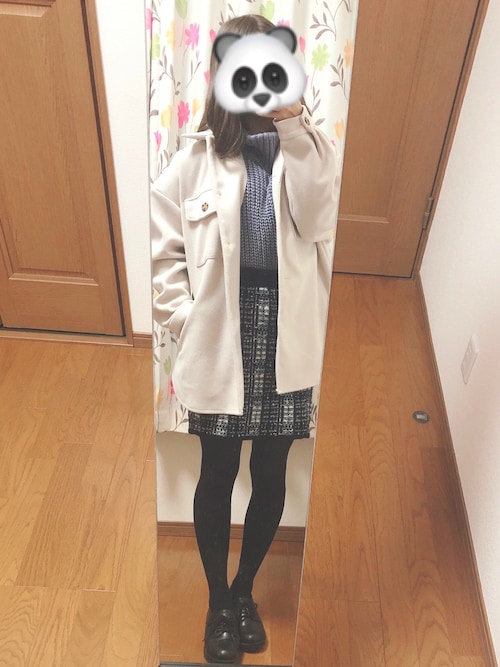 Panda しまむらのジャケット アウターを使ったコーディネート Wear