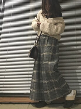 むちむちくんのママさん（レディース・154cm）の冬コーディネート