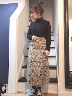 むちむちくんのママさん(レディース・154cm)の冬コーディネート