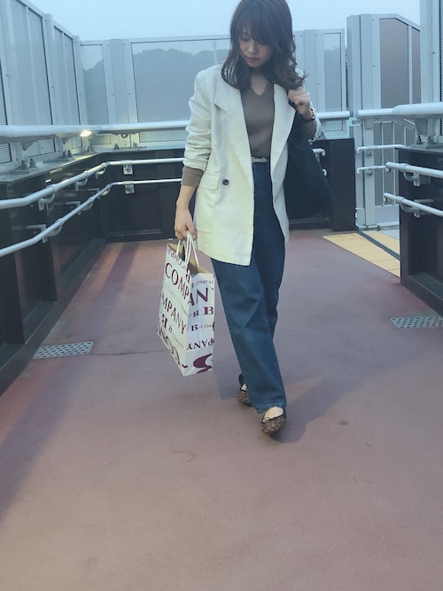 むちむちくんのママ Guのデニムパンツを使ったコーディネート Wear