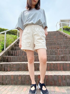 「OLIVE des OLIVE（オリーブデオリーブ）のアイテム」を使った、𝚜𝚎𝚗🌷さん（レディース・158cm）の夏コーディネート