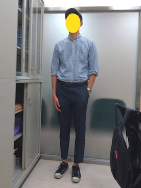 「NET（ネット）のアイテム（パンツ）」を使った、William12321さん（メンズ・188cm）の夏コーディネート