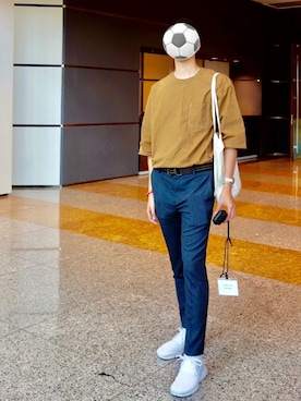 「NET（ネット）のアイテム（パンツ）」を使った、William12321さん（メンズ・188cm）の夏コーディネート