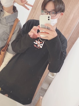 「BAD IN BAD（ベド イン ベド）のアイテム」を使った、とら🐯さん（メンズ・170cm）の秋コーディネート