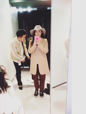 「EDITION（エディション）のアイテム（ダウンジャケット/コート）」を使った、Yuka Nagataさん（レディース・150cm）の春コーディネート