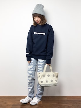 いぴさん（レディース・152cm）の冬コーディネート