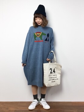 いぴさん（レディース・152cm）の冬コーディネート