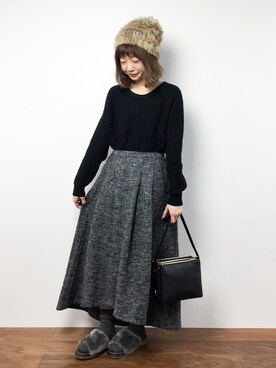 いぴさん（レディース・152cm）の冬コーディネート