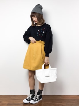 いぴさん（レディース・152cm）の冬コーディネート