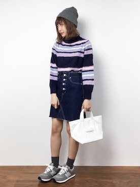 いぴさん（レディース・152cm）の冬コーディネート