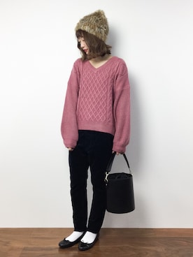 いぴさん（レディース・152cm）の冬コーディネート