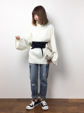 いぴさん（レディース・152cm）の冬コーディネート