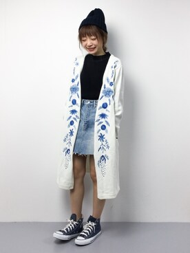 「JEANASIS（ジーナシス）のアイテム（その他トップス）」を使った、いぴさん（レディース・152cm）の冬コーディネート