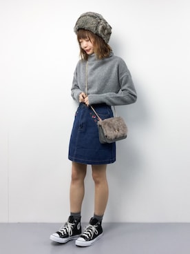 いぴさん（レディース・152cm）の冬コーディネート