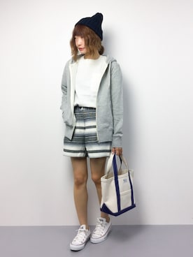 「converse」｜いぴさん（レディース・152cm）の春コーディネート