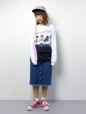 いぴさん（レディース・152cm）の春コーディネート