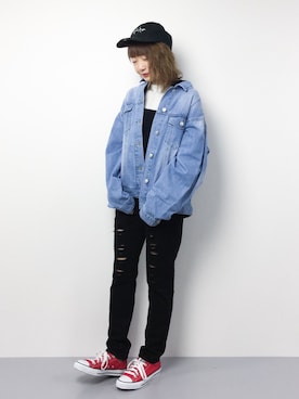 いぴさん（レディース・152cm）の春コーディネート