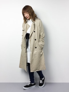 Mangrove マングローブ のトレンチコートを使った人気ファッションコーディネート Wear