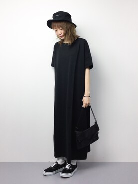 「JOURNAL STANDARD LUXE（ジャーナルスタンダード　ラックス）のアイテム（ワンピース/ドレス）」を使った、いぴさん（レディース・152cm）の春コーディネート