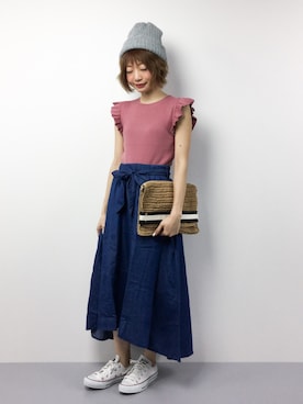 いぴさん（レディース・152cm）の春コーディネート