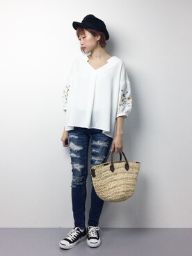 いぴさん（レディース・152cm）の春コーディネート