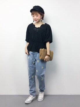 いぴさん（レディース・152cm）の春コーディネート